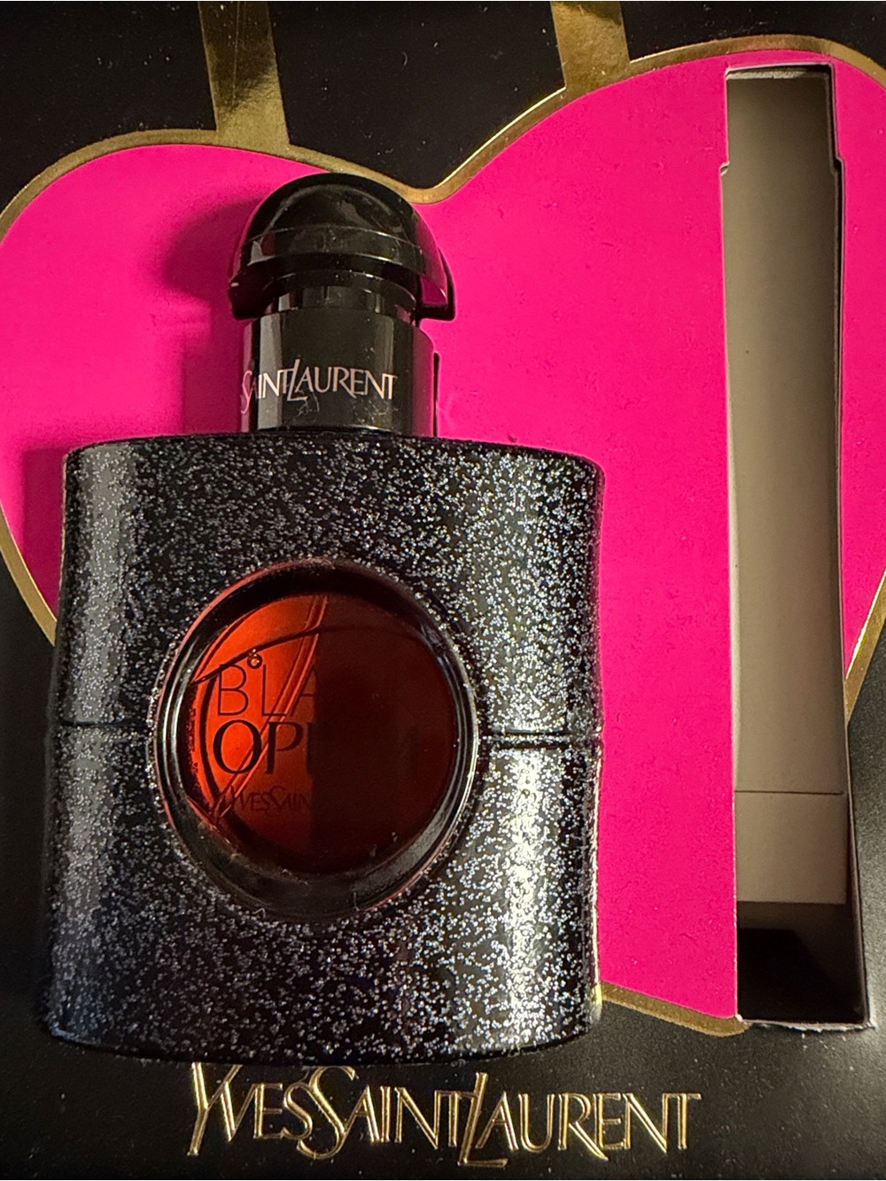 Yves Saint Laurent Pink Gift Box with Black Opium